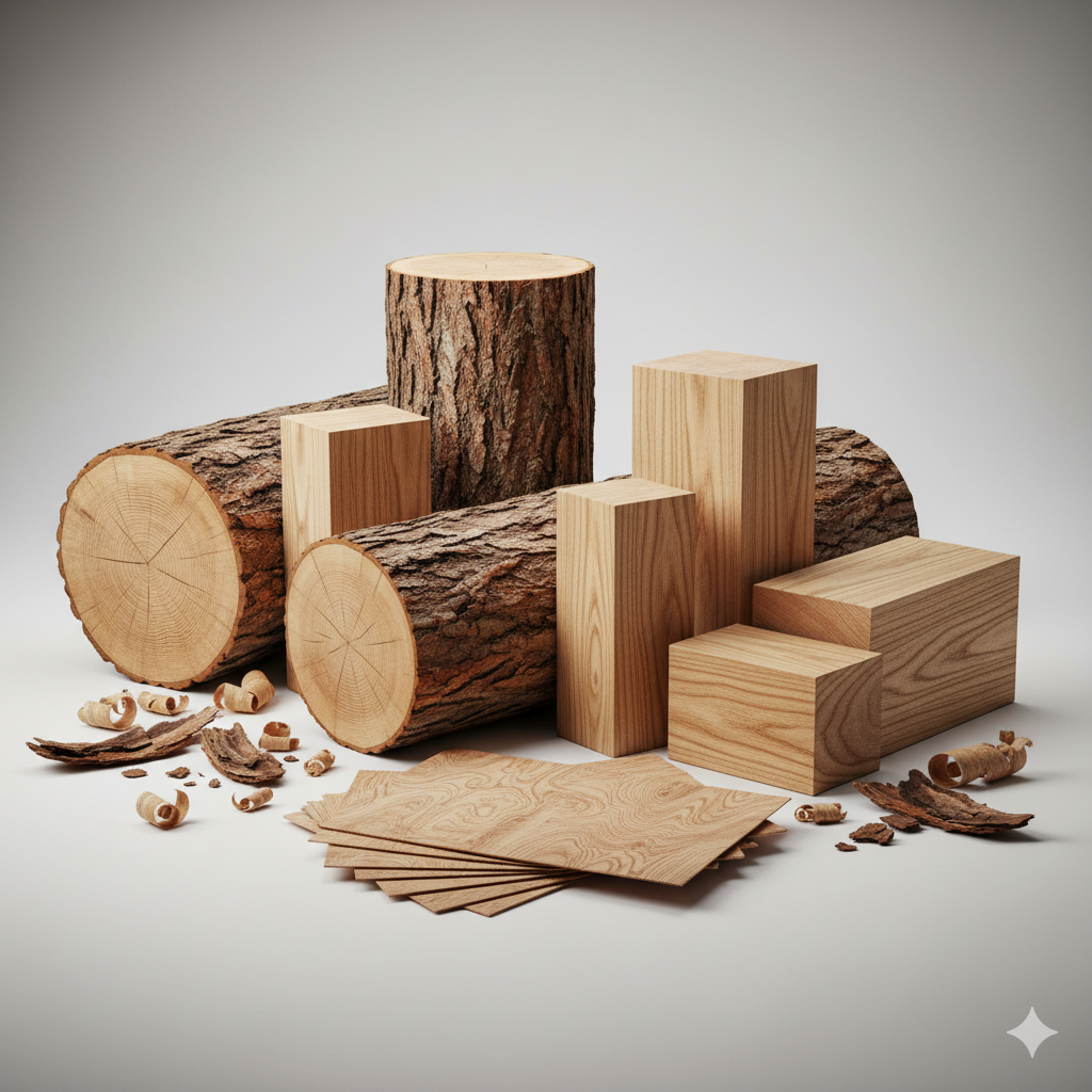 Raw Materials Wood & Timber